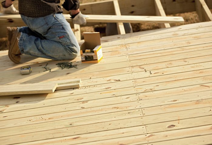 New wood deck built Clewiston,  Florida